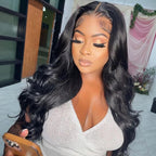 13x6 Lace Wig Body Wave Virgin Hair Glueless Pre-plucked Hairline