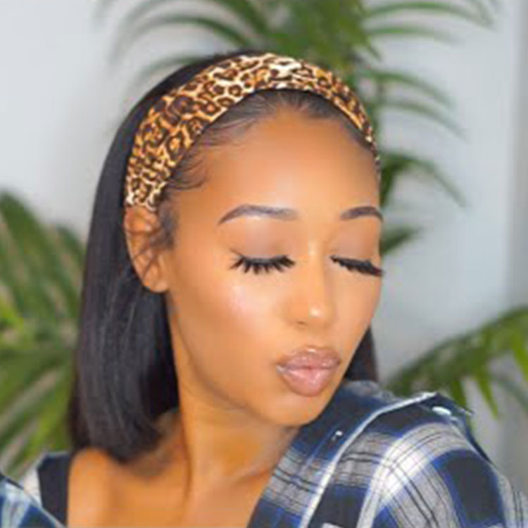 Diadema Bob Peluca Recta 180% Densidad