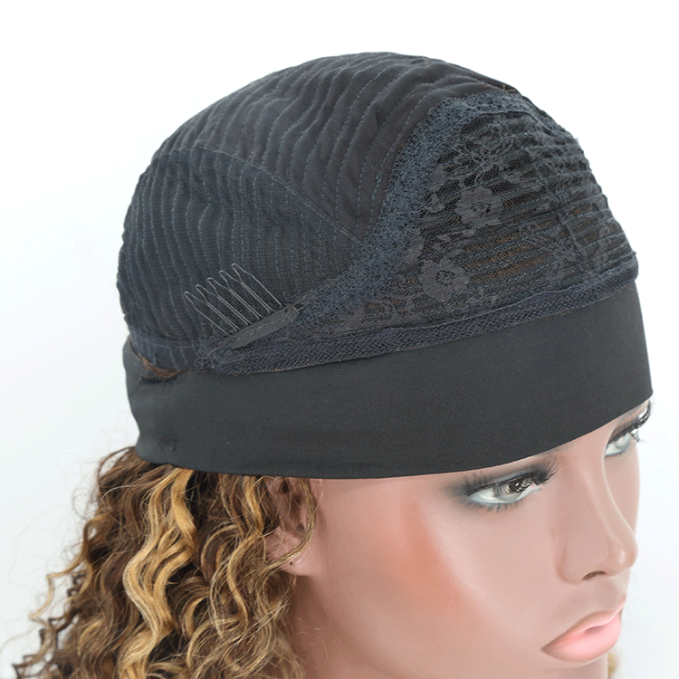 Highlight #4/27 Curly Headband Wig 180% Density