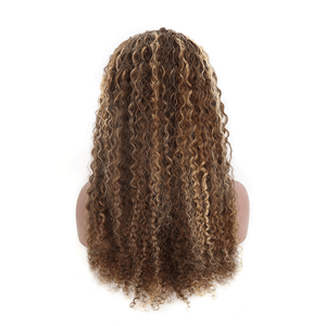 Highlight #4/27 Curly Headband Wig 180% Density