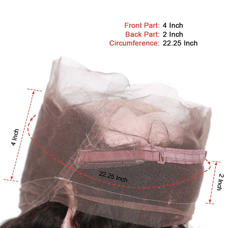 HJ Weave Beauty 360 Lace Frontal Human Hair Loose Wave