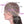 Pelucas delanteras de encaje 360 de onda profunda rizada Línea de cabello prearrancada