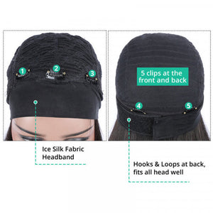 Body Wave Headband Wig 180% Density No Glue No Gel