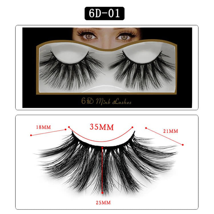 6D Mink Eyelashes | Only Shipping With Other Hair Orders