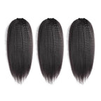 HJ Weave Beauty 8A Brazilian Virgin Hair Kinky Straight Bundle Deal