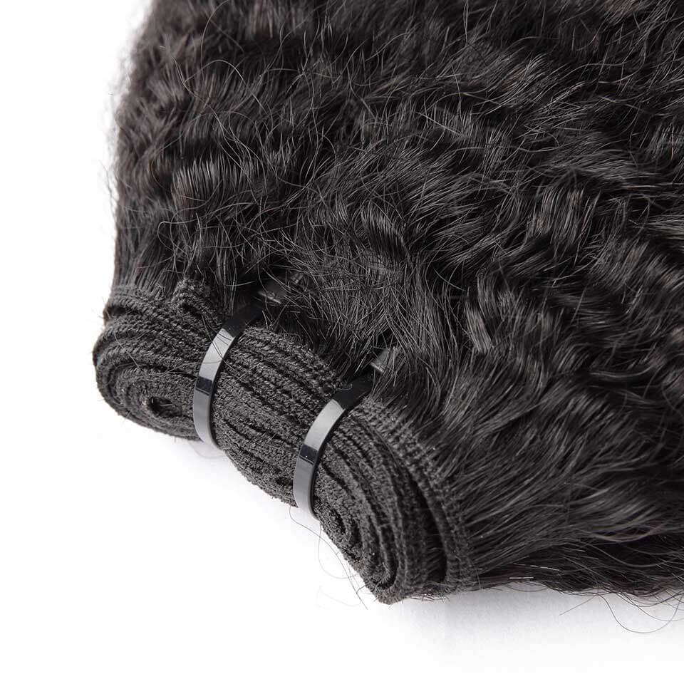 HJ Weave Beauty 8A Brazilian Virgin Hair Kinky Straight Bundle Deal