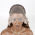 #4/27 Highlight Piano Fall Color 13x4 Deep Wave Lace Front Human Hair Wigs