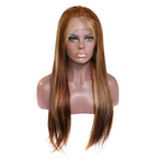#4/27 Highlight Piano Fall Color 13x4 Straight Lace Front Human Hair Wigs