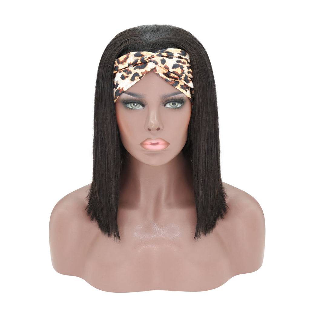 Diadema Bob Peluca Recta 180% Densidad