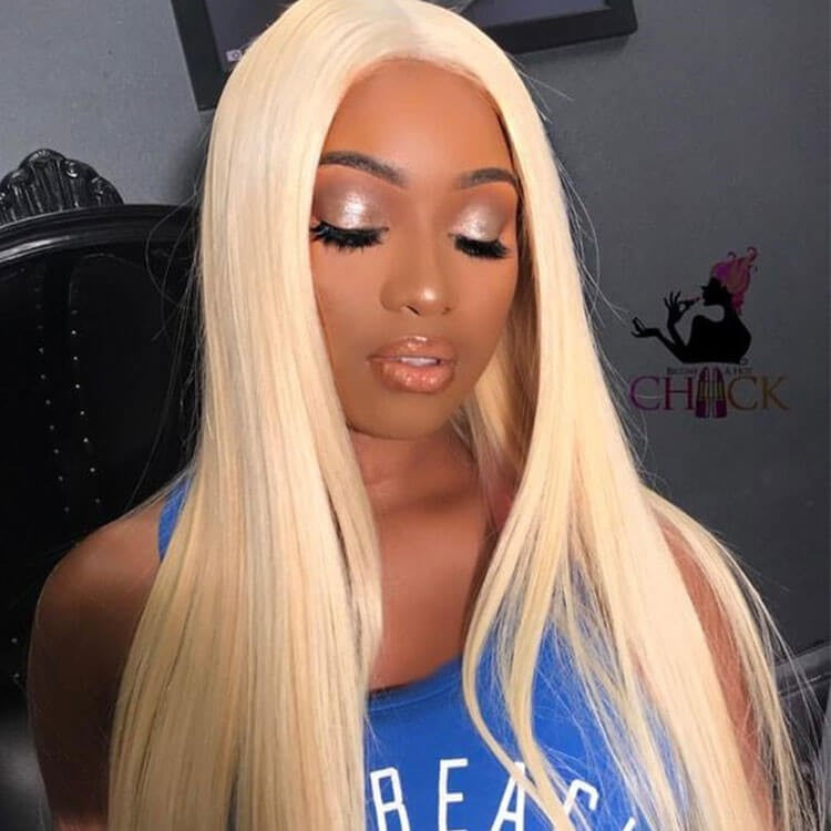 Buy 1 Get 1 Free | 13x6 Lace Wigs Blonde Straight+ Blonde 12" Straight Bob Wig
