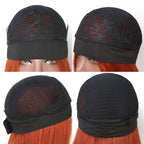 Headband Wig #33 Ginger Color Straight 180% Density