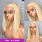 613 Blonde color 13x4 Lace Bob Wigs 180% Density Straight wig