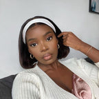 Diadema Bob Peluca Recta 180% Densidad