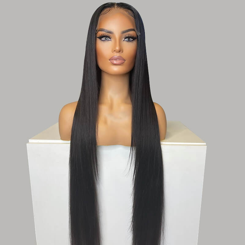 6x6 HD Lace Closure Straight Virgin Hair 180% Density
