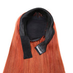 Headband Wig #33 Ginger Color Straight 180% Density