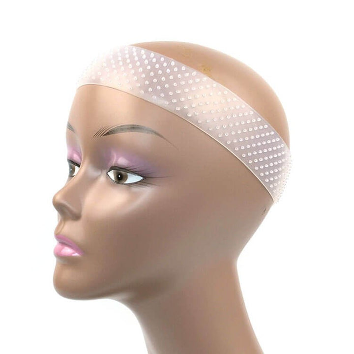 Pelucas de silicona flexible Fijar banda elástica | Solo envío con otros pedidos de cabello
